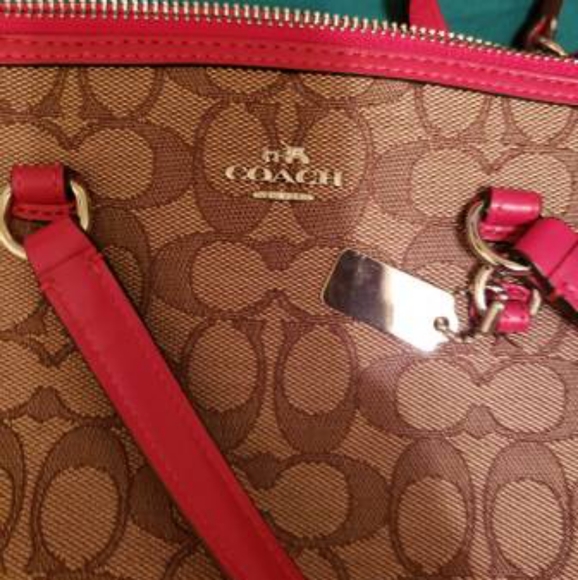Authentic coach **USED ONCE Satchel / crossbody - Picture 2 of 12